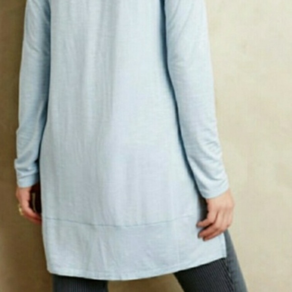 Anthropologie Pure + Good Long Form V Neck Tunic - Picture 2 of 3